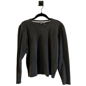 Patagonia Women’s Black Cotton Crewneck Long Sleeved Shirt Medium